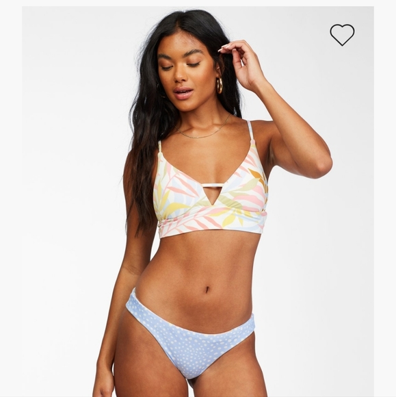Billabong Tropic Jungle V-Neck Cami Bikini Top - Picture 11 of 13